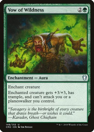 Vow of Wildness (148) [Commander Anthology Volume II]