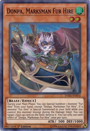 Donpa, Marksman Fur Hire (DASA-EN014) [Dark Saviors]