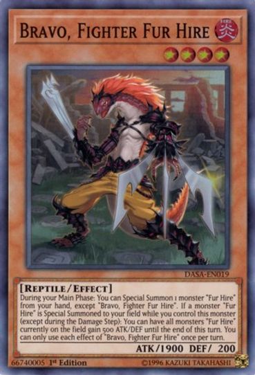 Bravo, Fighter Fur Hire (DASA-EN019) [Dark Saviors]