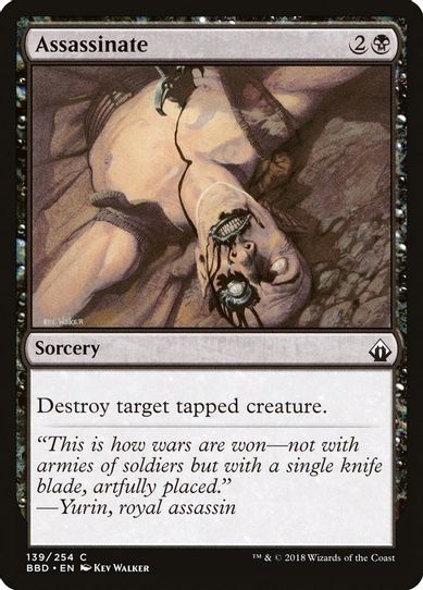 Assassinate (139) [Battlebond]