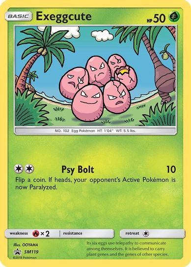 Exeggcute - SM (SM119) [SM Promos]