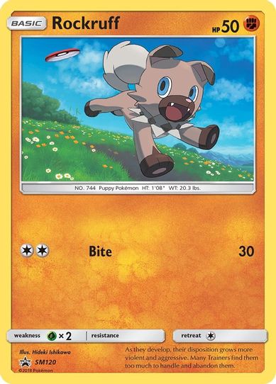 Rockruff - SM (SM120) [SM Promos]