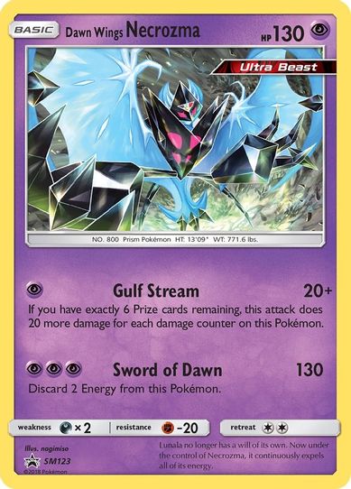 Dawn Wings Necrozma (SM123) [SM Promos]
