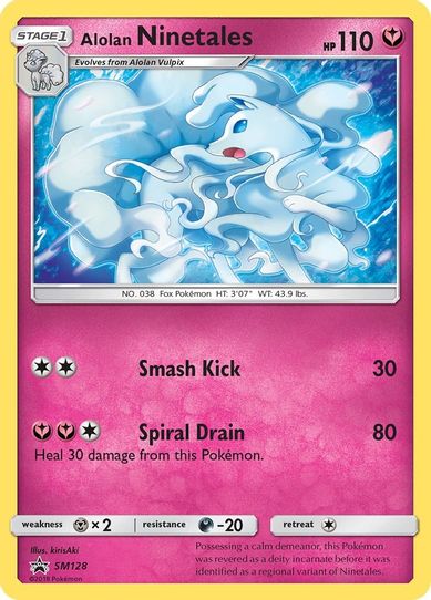 Alolan Ninetales - SM (SM128) [SM Promos]