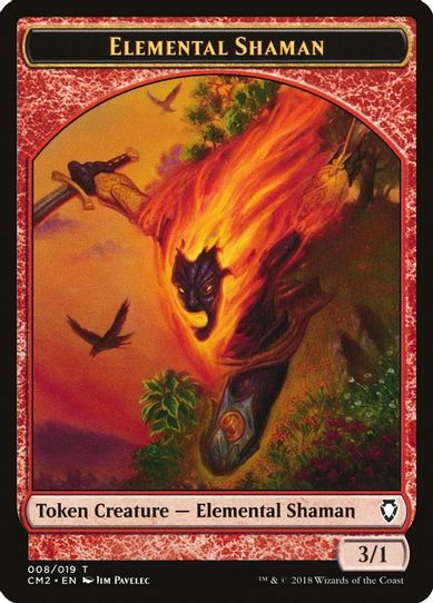 Elemental Shaman Token (8) [Commander Anthology Volume II]