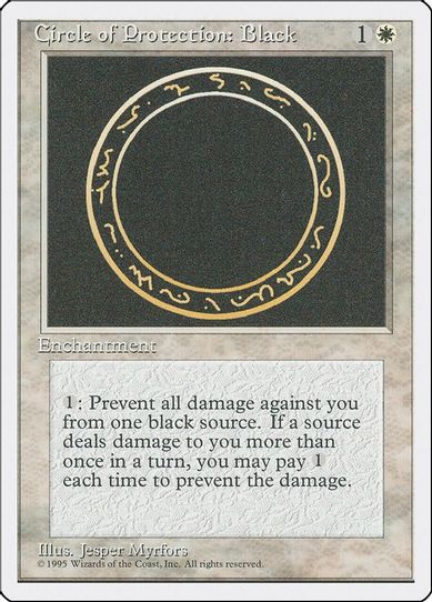 Circle of Protection: Black [Fourth Edition]