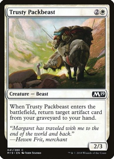 Trusty Packbeast (41) [Core Set 2019]
