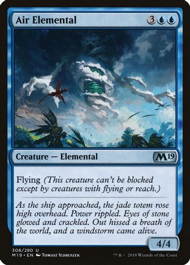 Air Elemental (308) [Core Set 2019]