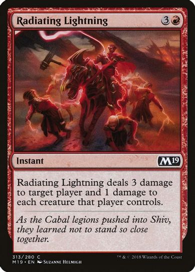 Radiating Lightning (313) [Core Set 2019]