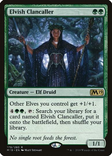 Elvish Clancaller (179) [Core Set 2019]