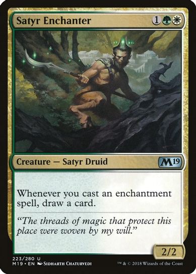 Satyr Enchanter (223) [Core Set 2019]