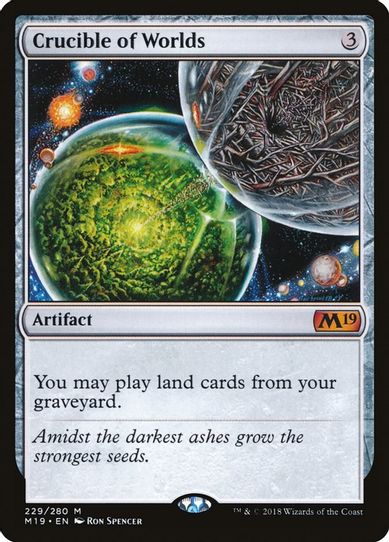 Crucible of Worlds (229) [Core Set 2019]