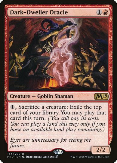 Dark-Dweller Oracle (134) [Core Set 2019]