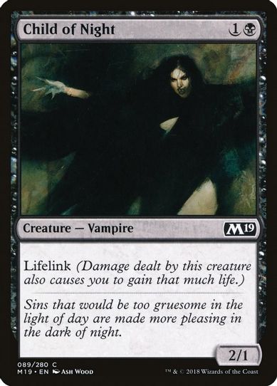 Child of Night (89) [Core Set 2019]
