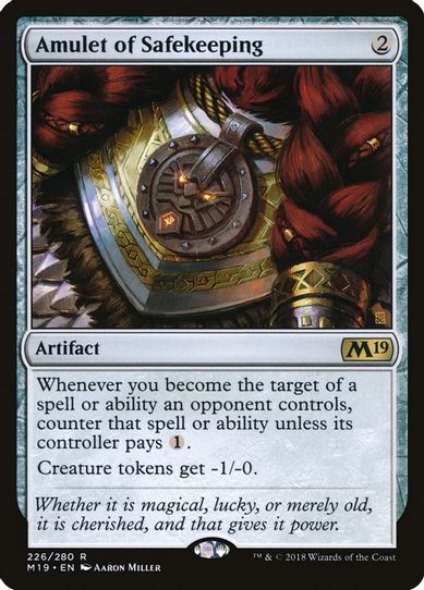 Amulet of Safekeeping (226) [Core Set 2019]