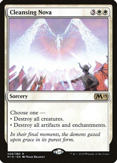 Cleansing Nova (9) [Core Set 2019]