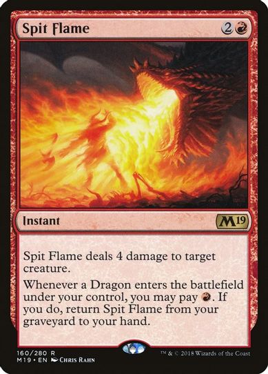 Spit Flame (160) [Core Set 2019]