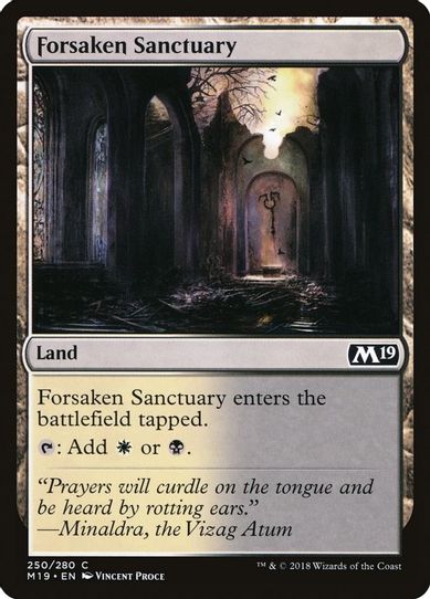 Forsaken Sanctuary (250) [Core Set 2019]