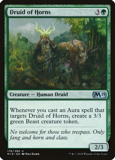 Druid of Horns (176) [Core Set 2019]