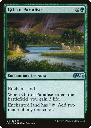 Gift of Paradise (184) [Core Set 2019]