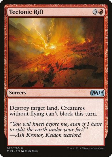 Tectonic Rift (162) [Core Set 2019]