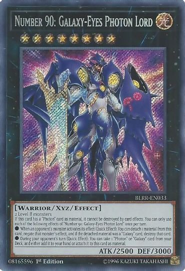 Number : Galaxy-Eyes Photon Lord (BLRR-EN033) [Battles of Legend: Relentless Revenge]