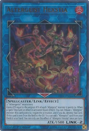 Altergeist Hexstia (BLRR-EN066) [Battles of Legend: Relentless Revenge]