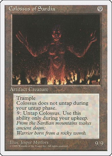 Colossus of Sardia [Fourth Edition]
