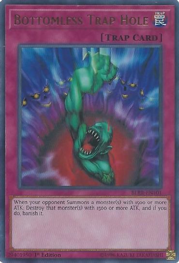 Bottomless Trap Hole (BLRR-EN101) [Battles of Legend: Relentless Revenge]