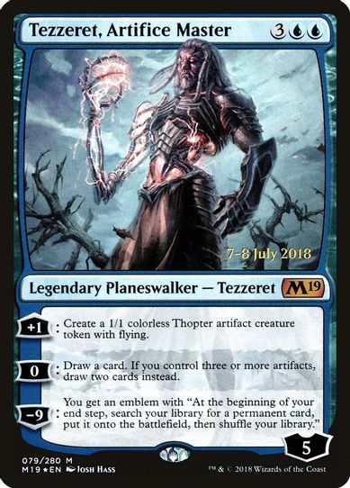 Tezzeret, Artifice Master (79) [Prerelease Cards]
