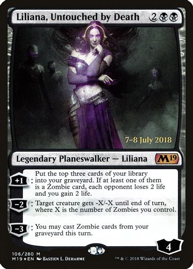 Liliana, Untouched by Death (106) [Prerelease Cards]