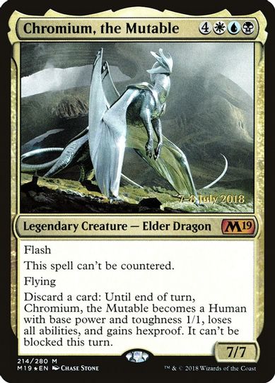 Chromium, the Mutable (214) [Prerelease Cards]