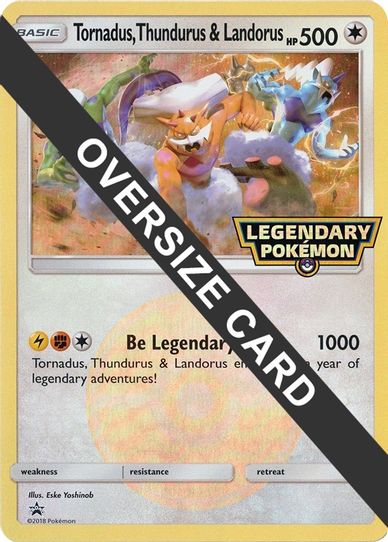 Tornadus, Thundurus & Landorus (Forces of Nature Promo) [First Partner Pack Jumbo Cards]