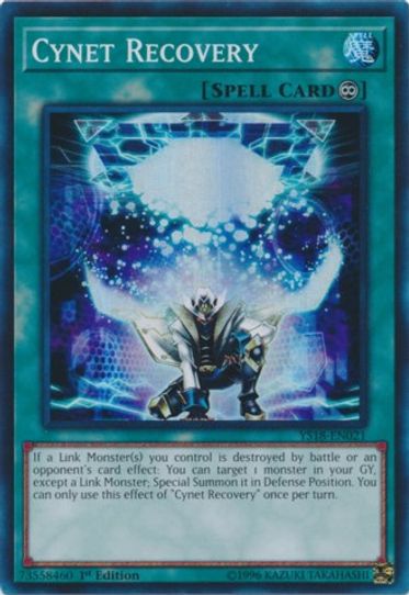 Cynet Recovery (YS18-EN021) [Starter Deck: Codebreaker]