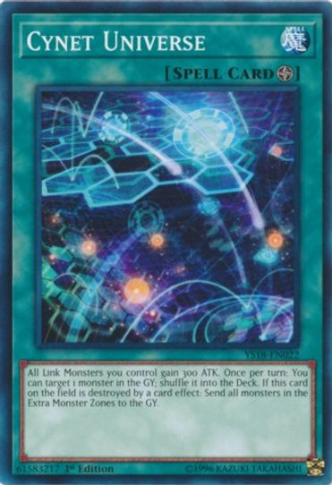 Cynet Universe (YS18-EN022) [Starter Deck: Codebreaker]