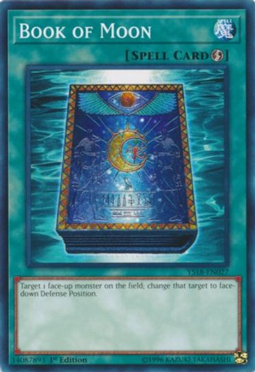 Book of Moon (YS18-EN027) [Starter Deck: Codebreaker]