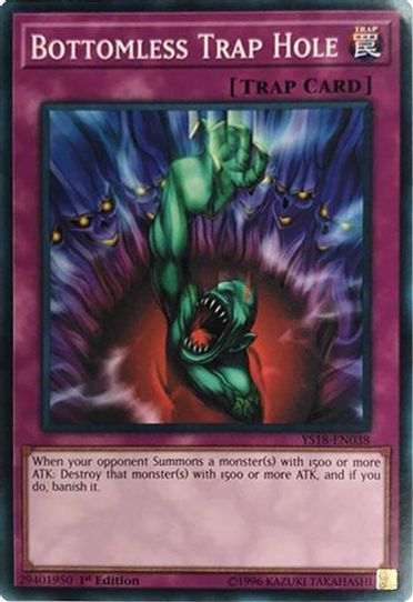 Bottomless Trap Hole (YS18-EN038) [Starter Deck: Codebreaker]