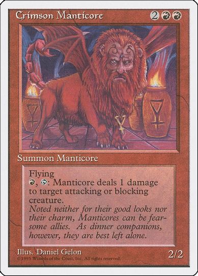 Crimson Manticore [Fourth Edition]