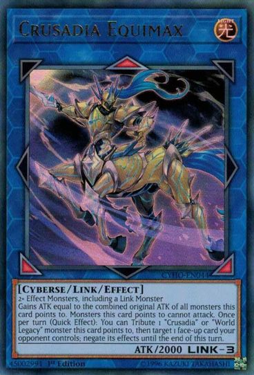 Crusadia Equimax (CYHO-EN044) [Cybernetic Horizon]