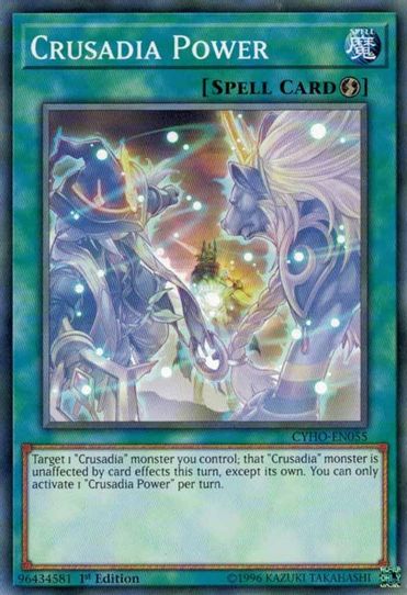 Crusadia Power (CYHO-EN055) [Cybernetic Horizon]