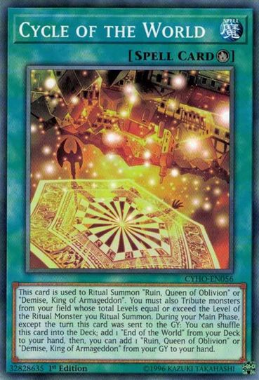 Cycle of the World (CYHO-EN056) [Cybernetic Horizon]