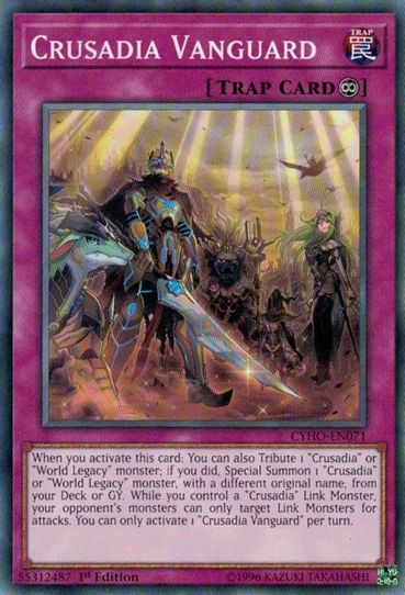 Crusadia Vanguard (CYHO-EN071) [Cybernetic Horizon]