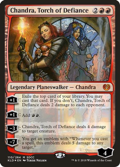 Chandra, Torch of Defiance (SDCC Exclusive) (110) [Media Promos]