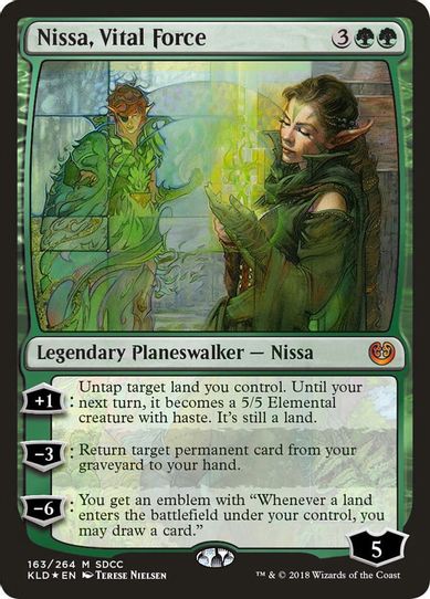 Nissa, Vital Force (SDCC Exclusive) (163) [Media Promos]