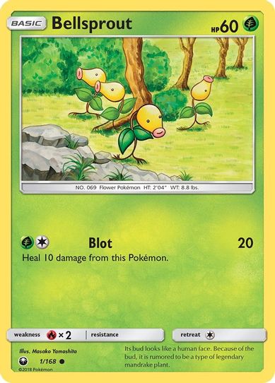 Bellsprout (1/168) [Sun & Moon: Celestial Storm ]
