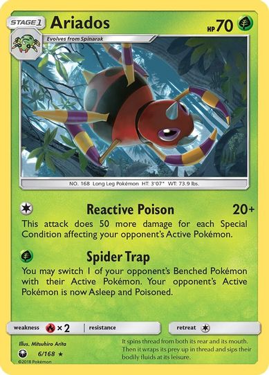 Ariados (6/168) [Sun & Moon: Celestial Storm ]