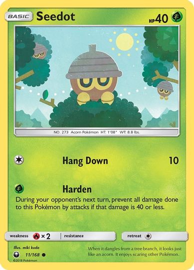 Seedot (11/168) [Sun & Moon: Celestial Storm ]