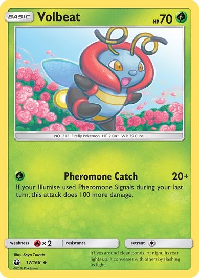 Volbeat (17/168) [Sun & Moon: Celestial Storm ]