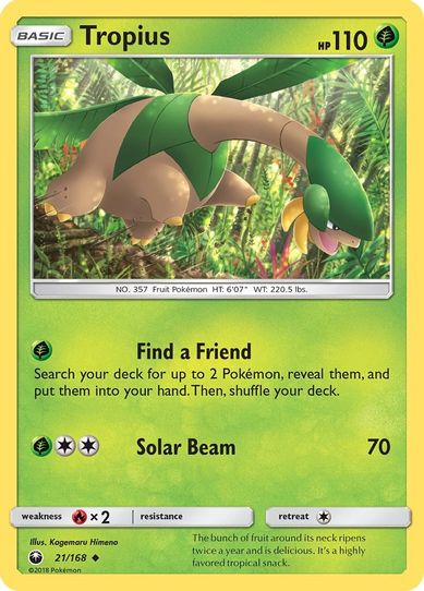 Tropius (21/168) [Sun & Moon: Celestial Storm ]