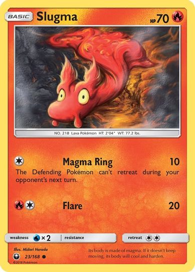 Slugma (23/168) [Sun & Moon: Celestial Storm ]